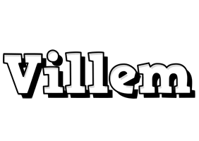 Villem snowing logo