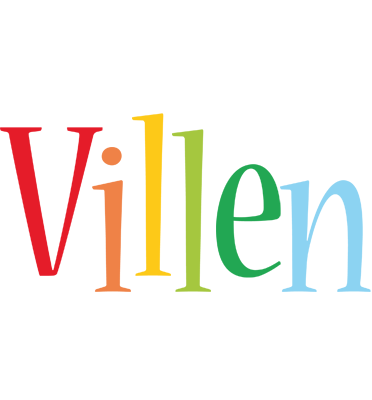 Villen birthday logo