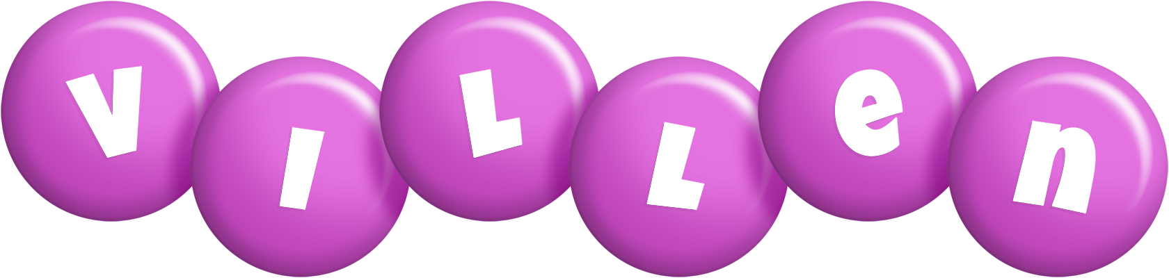 Villen candy-purple logo