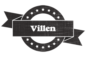 Villen grunge logo