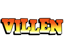 Villen sunset logo