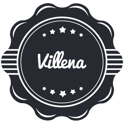 Villena badge logo
