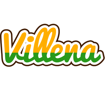 Villena banana logo