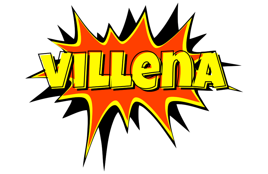 Villena bazinga logo