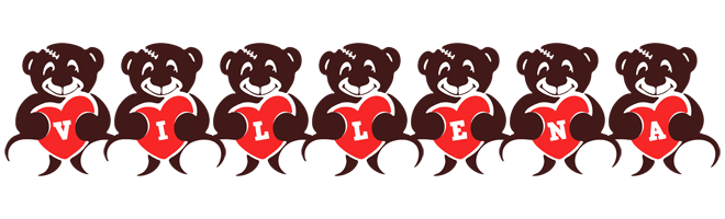 Villena bear logo