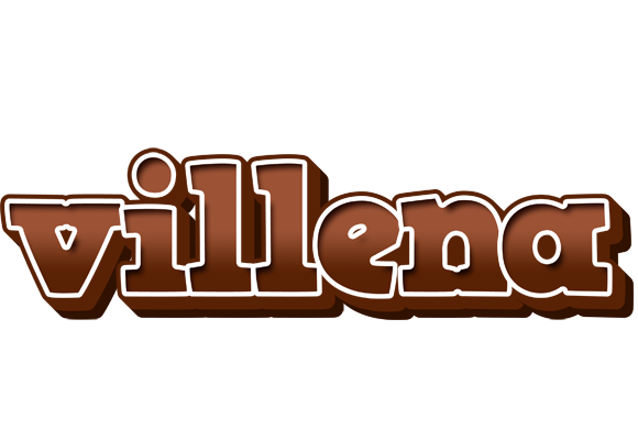 Villena brownie logo