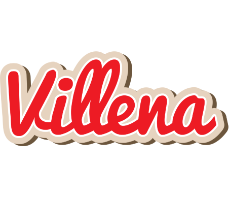Villena chocolate logo