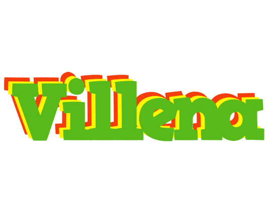 Villena crocodile logo