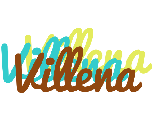 Villena cupcake logo