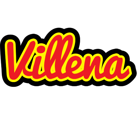 Villena fireman logo