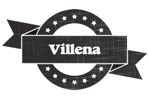 Villena grunge logo