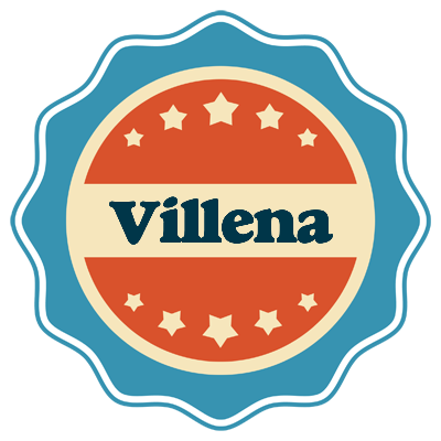 Villena labels logo
