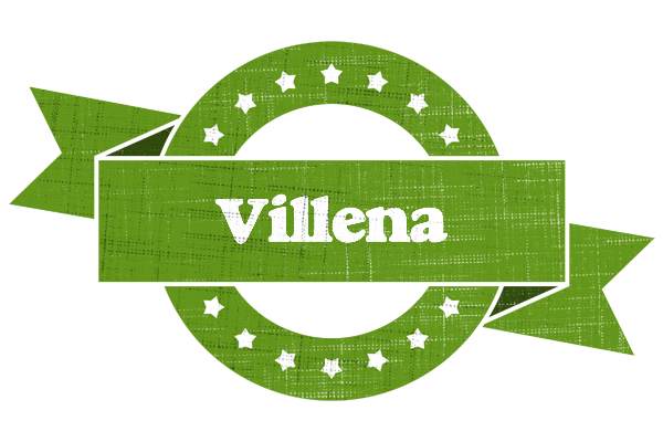 Villena natural logo