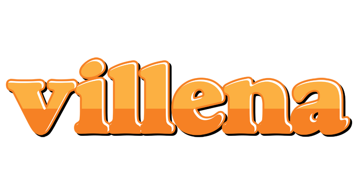 Villena orange logo