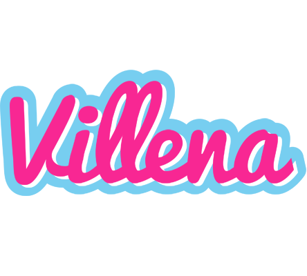 Villena popstar logo