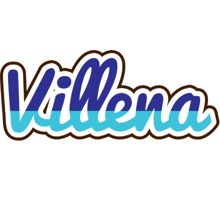 Villena raining logo