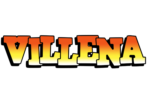 Villena sunset logo