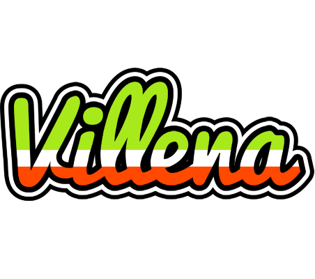 Villena superfun logo