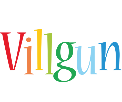 Villgun birthday logo
