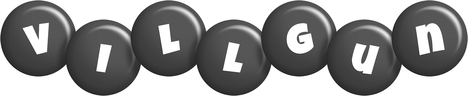 Villgun candy-black logo