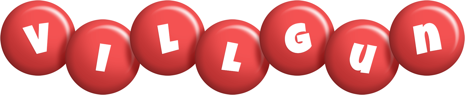 Villgun candy-red logo