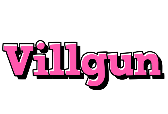 Villgun girlish logo