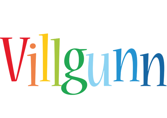 Villgunn birthday logo