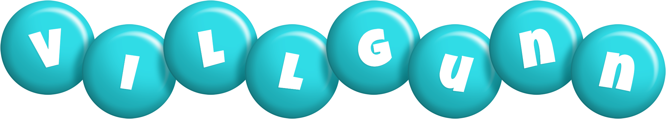 Villgunn candy-azur logo