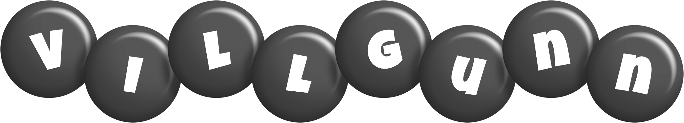 Villgunn candy-black logo