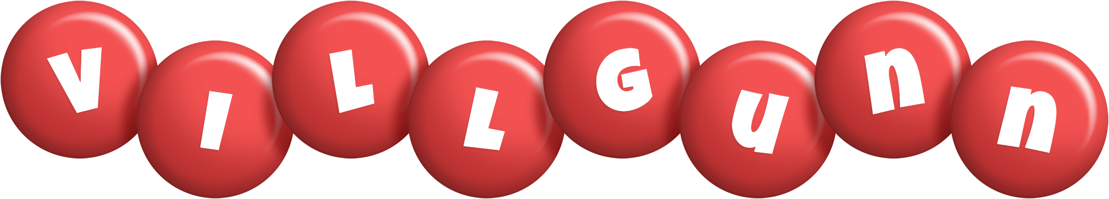 Villgunn candy-red logo