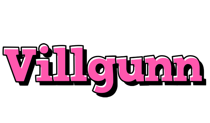Villgunn girlish logo