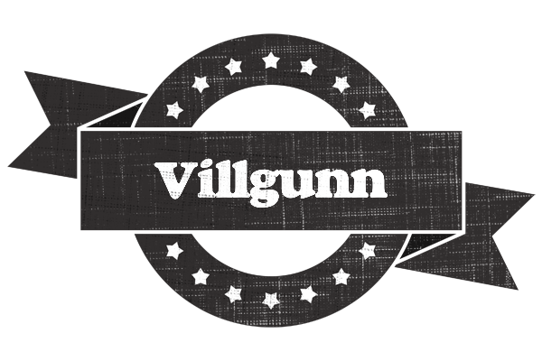 Villgunn grunge logo