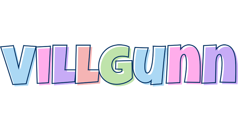 Villgunn pastel logo