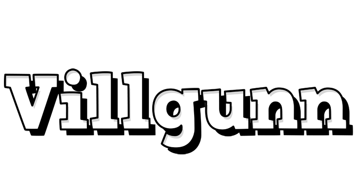 Villgunn snowing logo