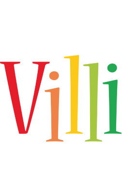 Villi birthday logo