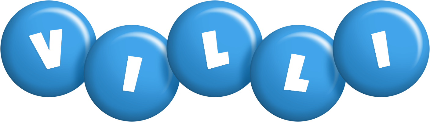 Villi candy-blue logo
