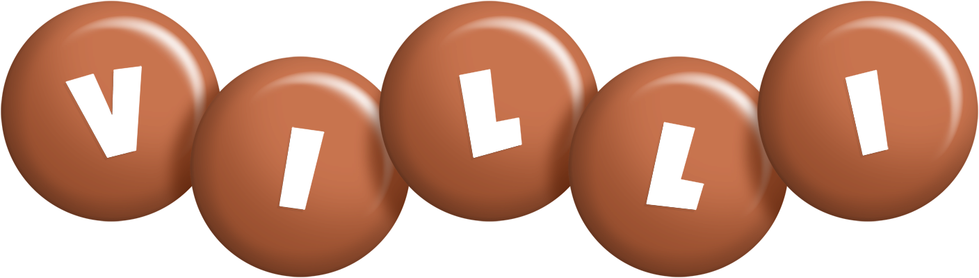 Villi candy-brown logo