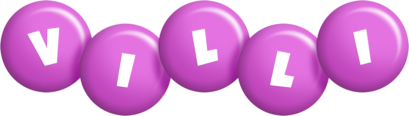 Villi candy-purple logo