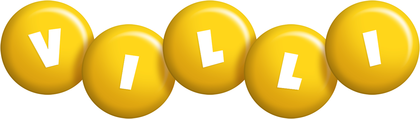 Villi candy-yellow logo