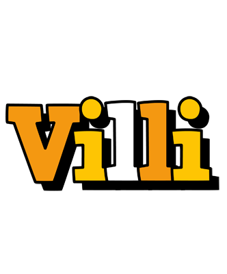 Villi cartoon logo