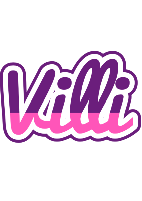 Villi cheerful logo