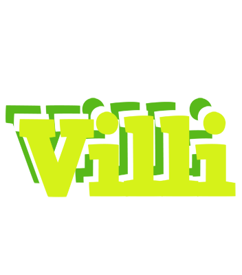 Villi citrus logo