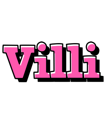 Villi girlish logo