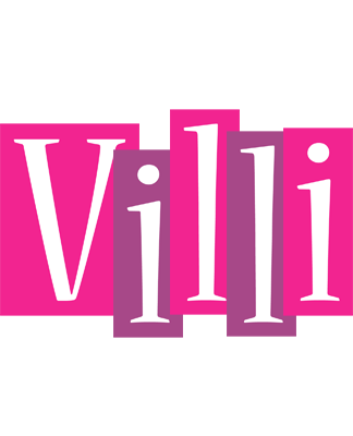 Villi whine logo