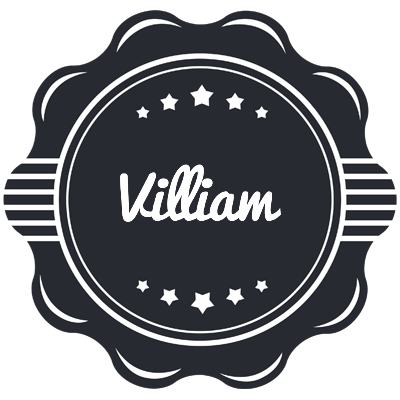 Villiam badge logo