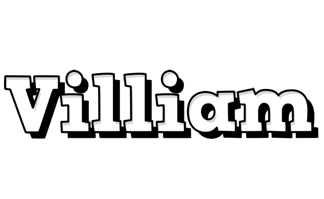 Villiam snowing logo