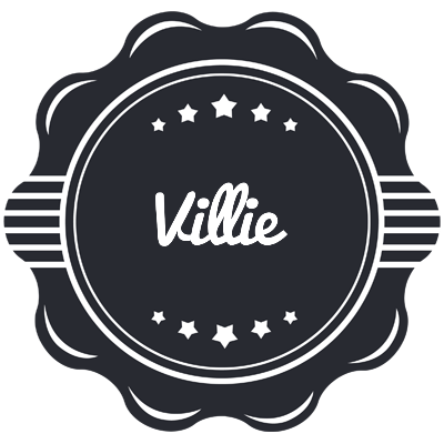 Villie badge logo