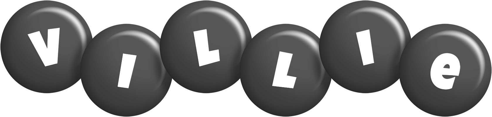 Villie candy-black logo