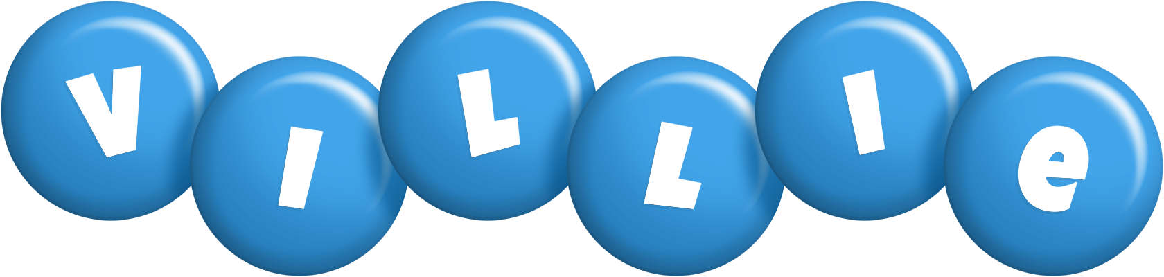 Villie candy-blue logo