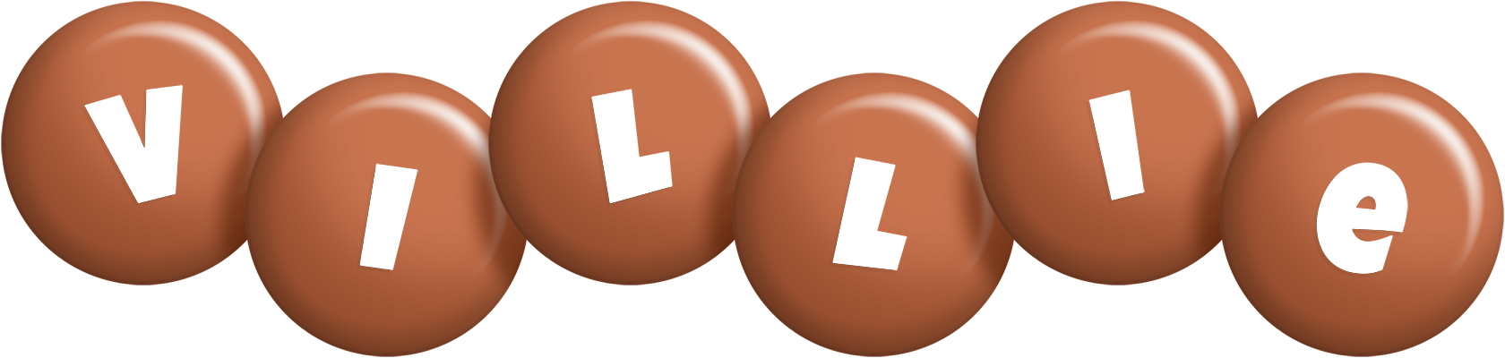 Villie candy-brown logo